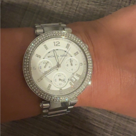 Michael Kors Silver Men\'s Watch